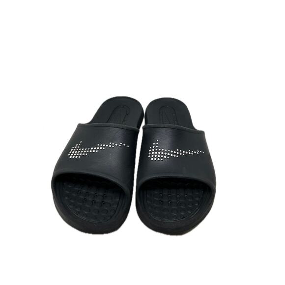 Nike Victori One Slide Black Gra7 Mens 10 CN9675-002 - Picture 1 of 4